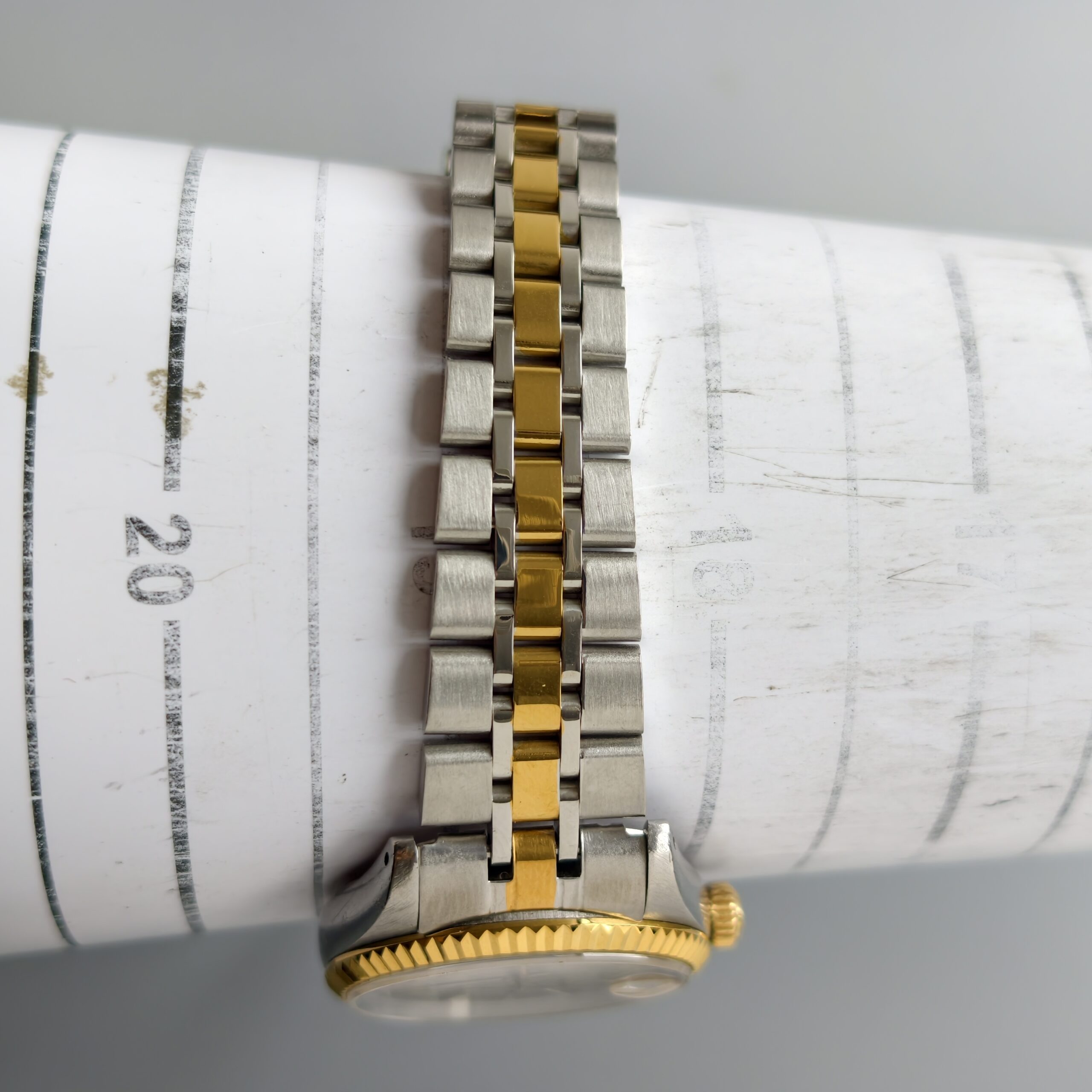 tudor prince date ref.72033 two tone steel & gold automatic watch, champagne baton dial, fluted gold bezel, two tone jubilee bracelet tudor prince date ref.72033 two tone steel & gold automatic watch, champagne baton dial, fluted gold bezel, two tone jubilee bracelet